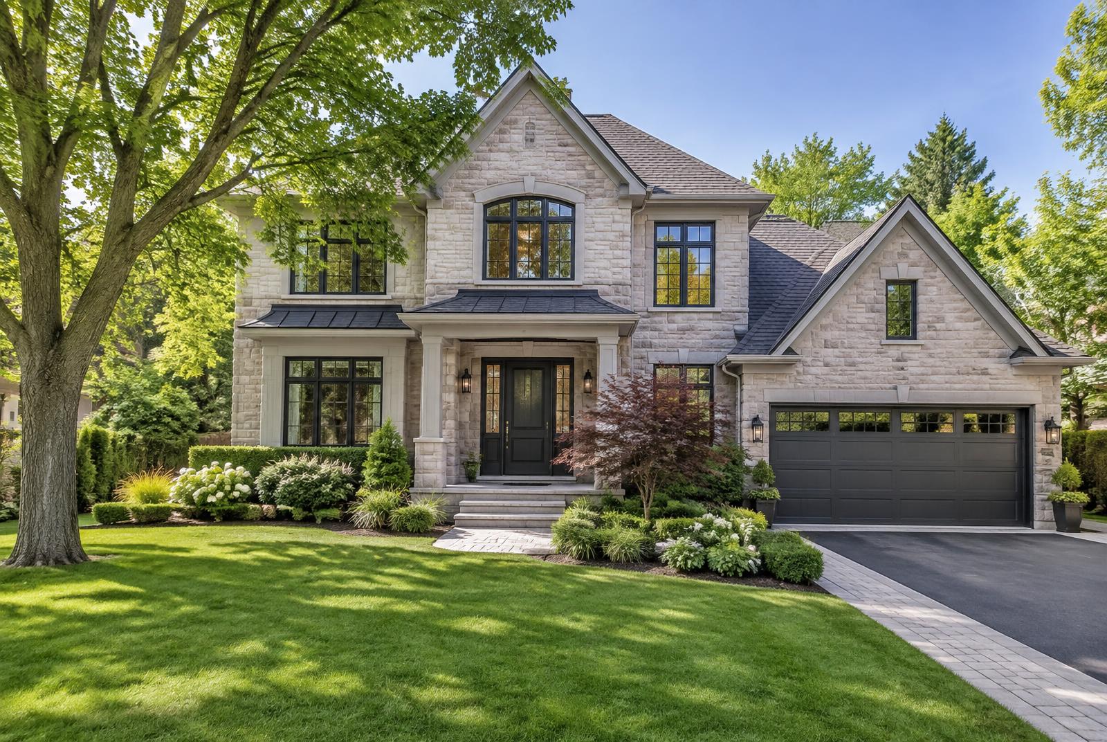 Ottawa family home in summer